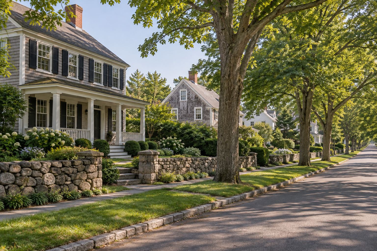 A Fairfield County home, illustrative